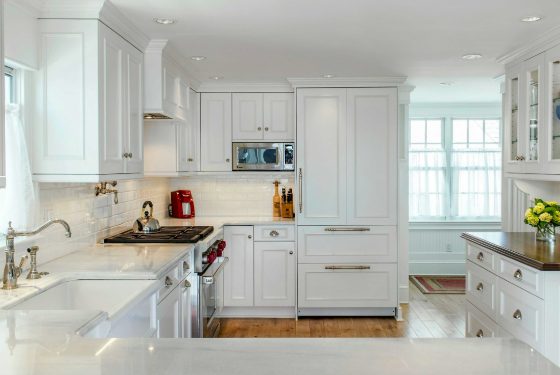 white kitchen